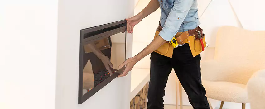 Metal Fireplace Installation in Los Osos, California