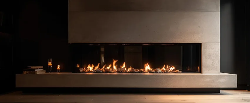 Gas Fireplace Ember Bed Design Services in Los Osos, California