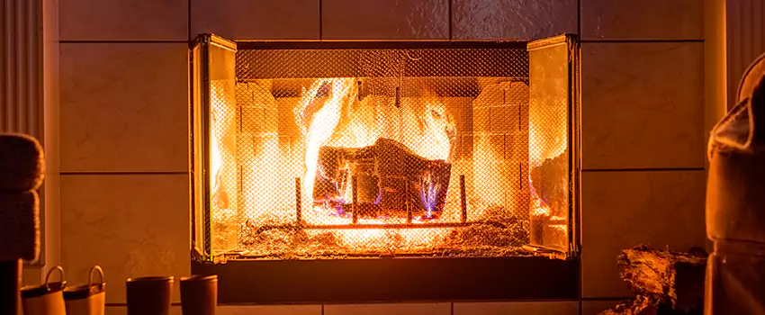 Mendota Hearth Landscape Fireplace Installation in Los Osos, California